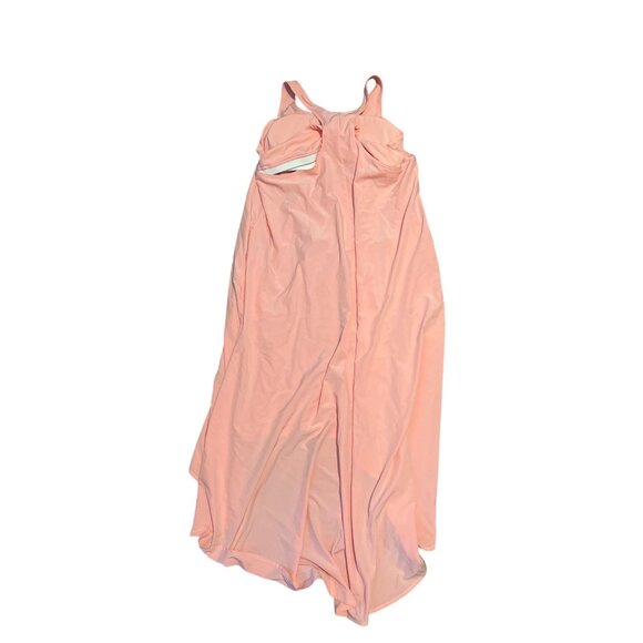 Halara Breezeful Racerback Side Pocket High Low Flowy Midi Quick Dry Dress L - Picture 8 of 9